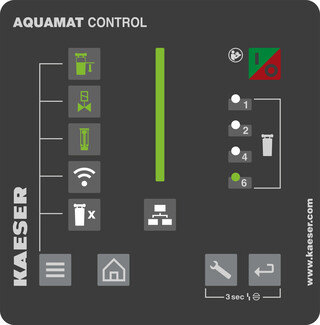 AQUAMAT CONTROL on õli-veeseparaatori juhtimissüsteem.