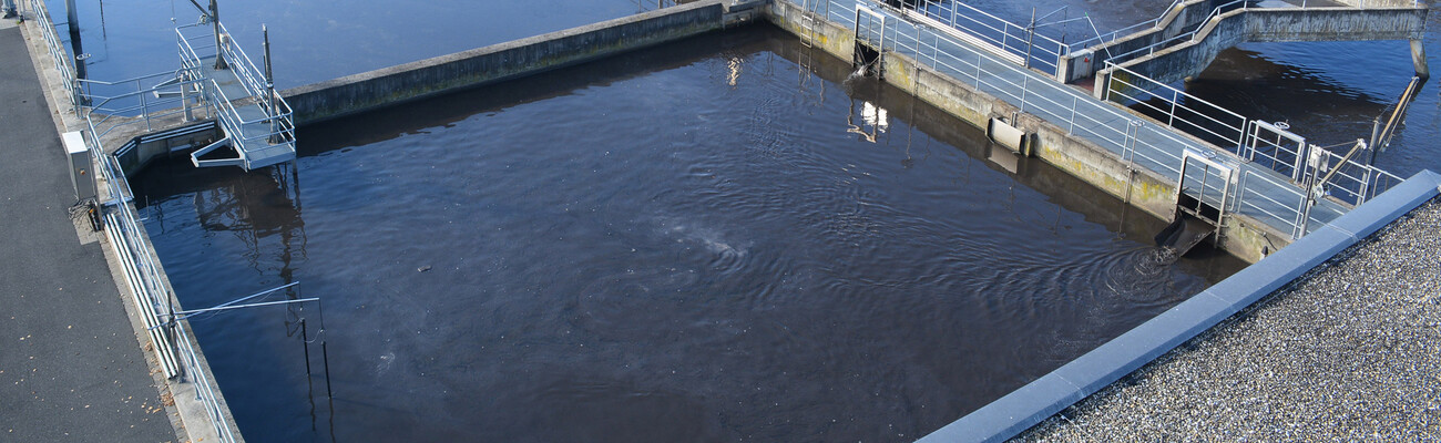 85 000 inimekvivalendiga heitveepuhastusjaam Kitzingenis.