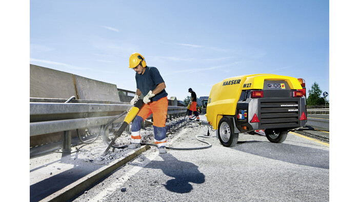 Mobilair M27, ehitusplats