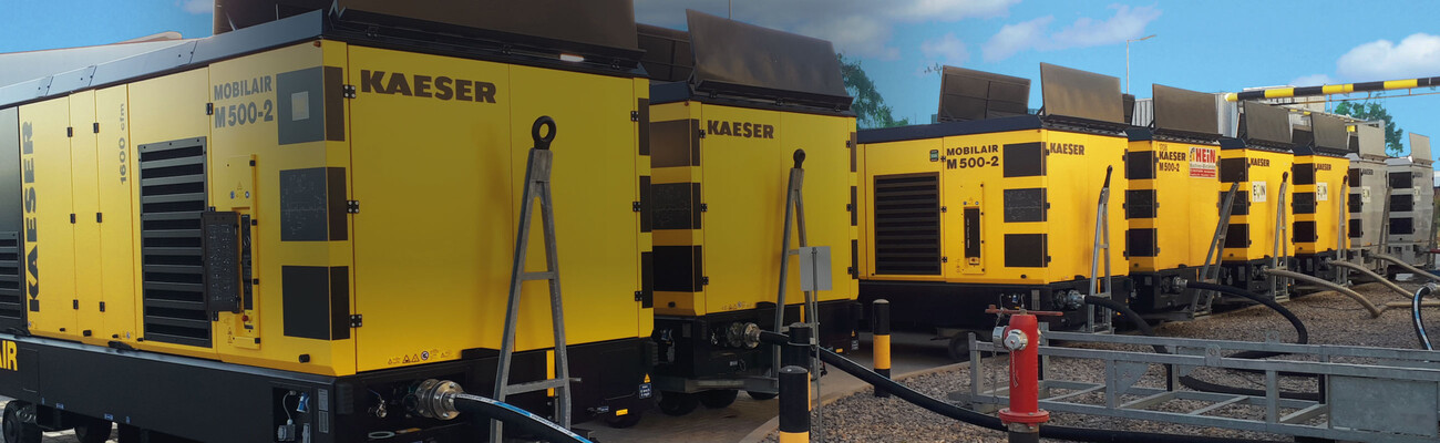 Kümme MOBILAIR M500 lämmastiku tootmiseks.