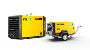 Ehituskompressor koos generaatori kombinatsiooniga