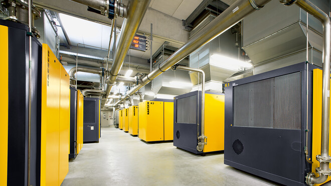 Sissetõmbe ja ümbruskonna tingimuste mõõtetehnika kompressorjaamas.