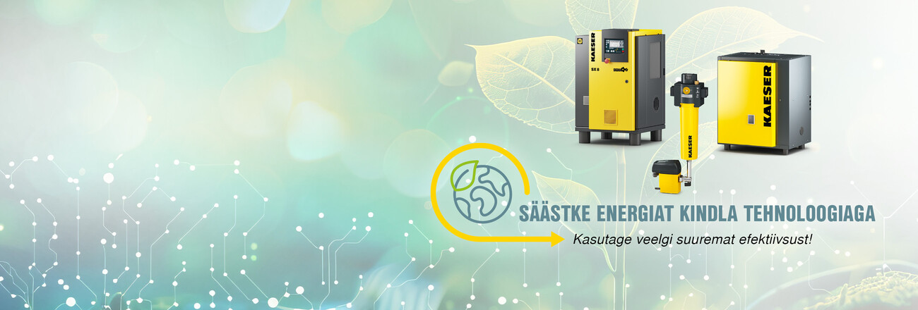 Saage ettevõtte KAESER KOMPRESSOREN jätkusuutlikkuse boonusest rohkem teada.