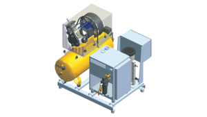 Originaalvaruosade tootjate suruõhujaama ülesehituse näide
