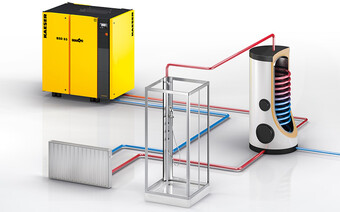 Soojustaaste süsteemiga ühenduses sooja vee tootmiseks