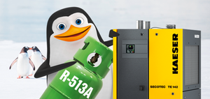 Kaeser Kompressoren annab kindlustunde F-Gaaside määruse täitmisel.