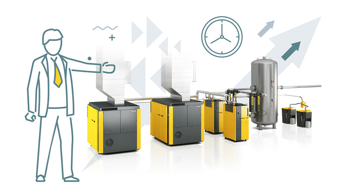 KAESERi eksperdid näitavad soojustagastusega saadavaid potentsiaale.